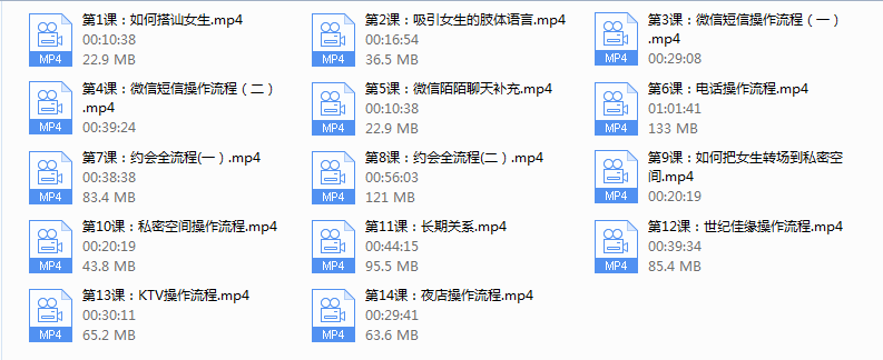 魅力男神计划