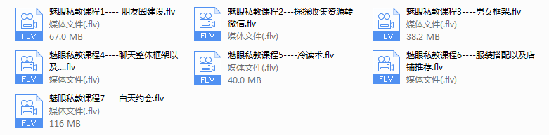 魅眼私教课程（完结）