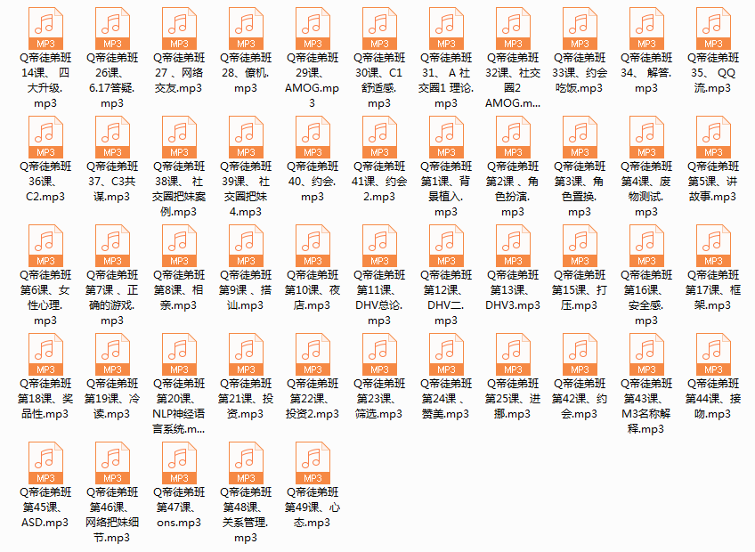 Q帝徒弟班