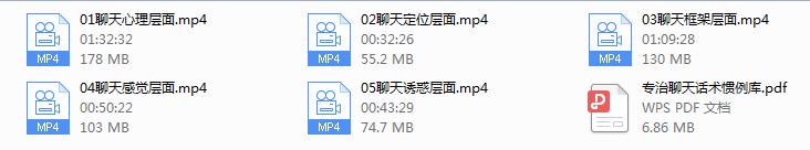 危险人物《专治聊天》视频课程