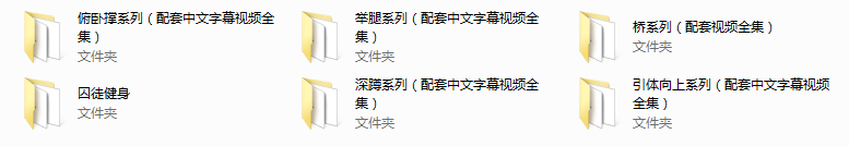 《囚徒健身》六艺十式配套中文字幕视频全集