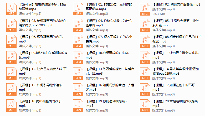 拥有高品质婚恋的秘密(完结)