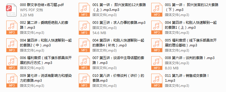 998口才套路