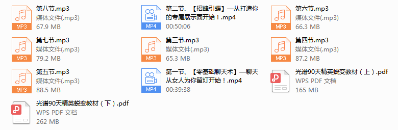 爱情光谱《90天菁英蜕变》