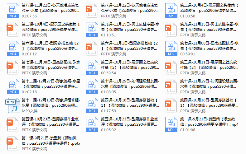 魔卡情感-形象课程专栏