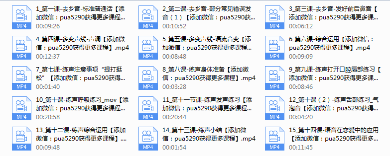 魅力声音