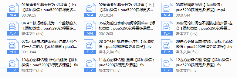 12天撩妹速成指南