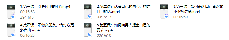 李越-如何引导男人为自己付出（完结）