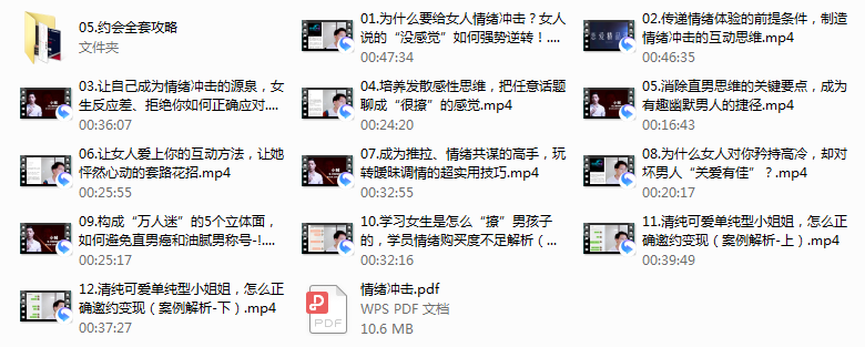 爱上情感《情绪冲击》