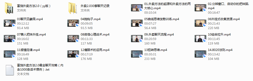 富饶《外卖方法2.0》