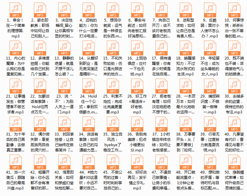 每天5分钟，12位行业大咖带你搞定职场问题，带你解忧职场