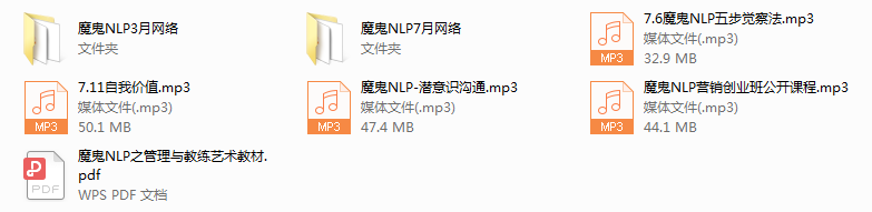 魔鬼NLP讲课