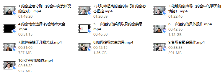 七分学堂《约会指南针》