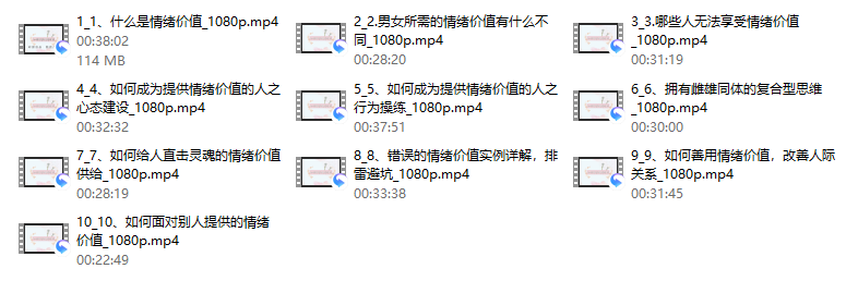 李越-如何提高情绪价值