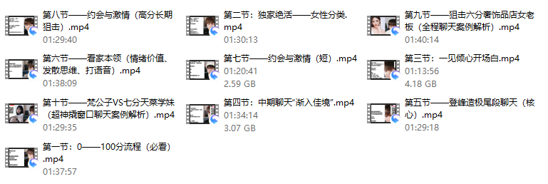 梵公子《搭讪聊天后续》