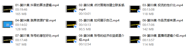 魔卡《短视频展示面》（已完更）