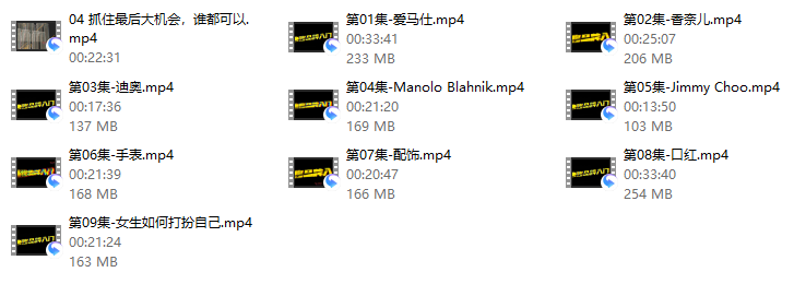 魔卡《奢侈品牌入门》（已完更）