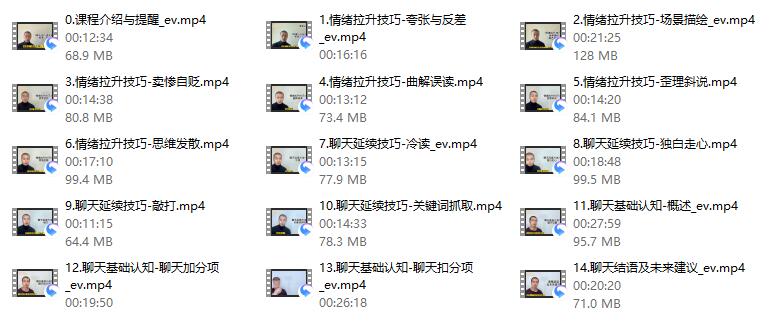 浪迹升华《聊天技巧速成班》