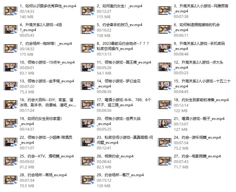 天边的老白《约会高手》