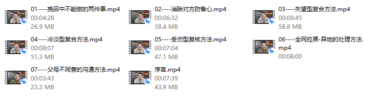 旭旭-全类别挽回攻略