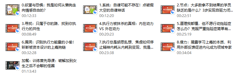 社交光谱莱特Light《执行力能量系统》无尽的执行和自律能量