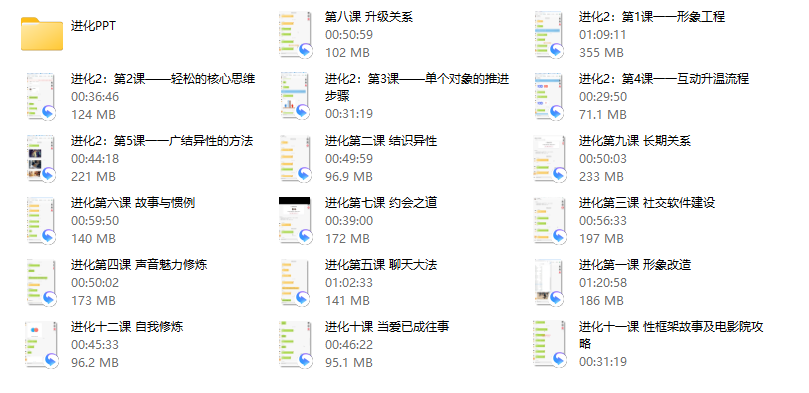 偷先生《进化》