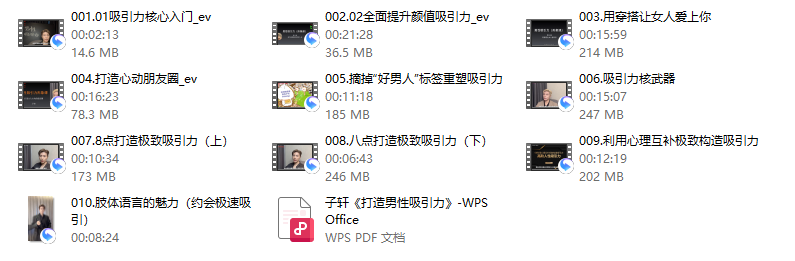 子轩《打造男性吸引力》