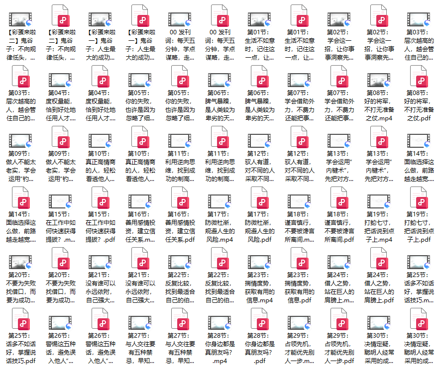 古谋略奇书《鬼谷子》：30招处世绝学（完结）