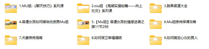 清醒mu姐9套合集